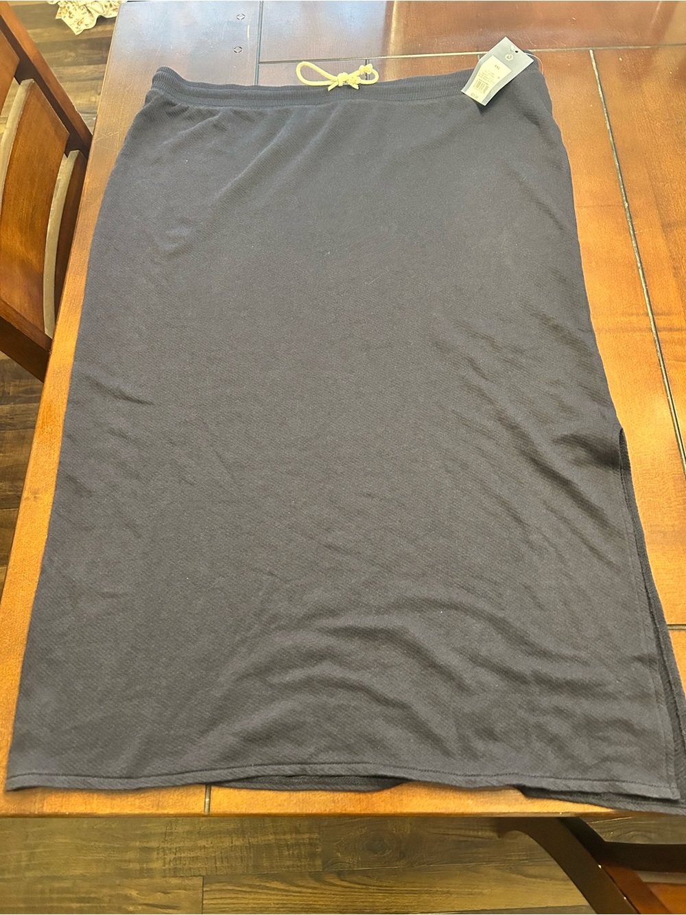 Women’s Casual Knit Skirt with Drawstring